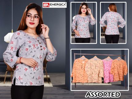 Pack of 20Pcs Wholesale Catalogue Ladies Top PLus Size RDE-128